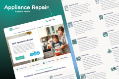 Appliance Repair Website Development
